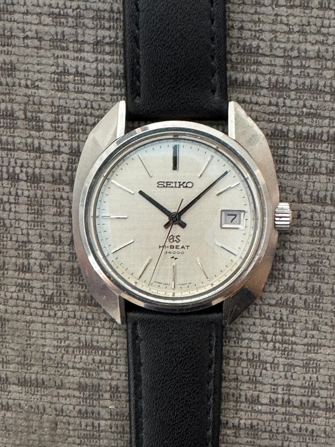 Grand Seiko Vintage “Batwing” Watch Hi-beat 37mm 4522-7000 - photo 2