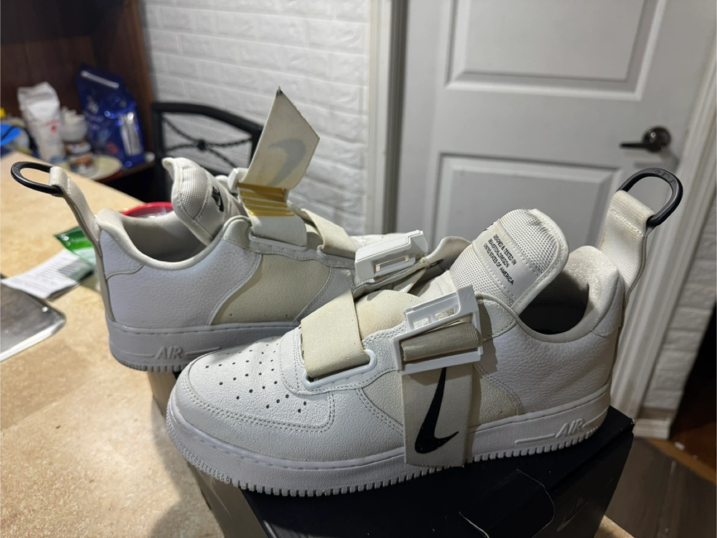 Nike Air Force 1 Utility Sneakers - photo 3