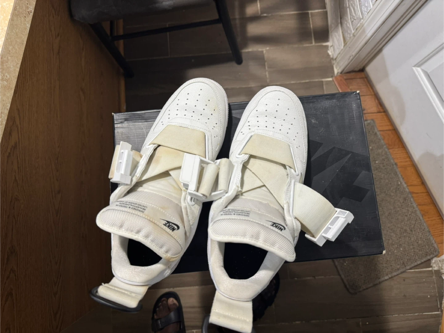 Nike Air Force 1 Utility Sneakers - photo 2