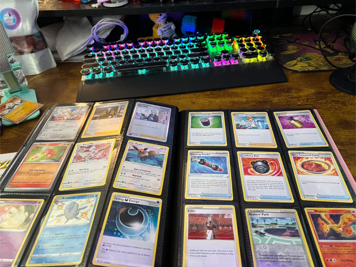 Pink binder number 2 Pokémon cards - photo 4