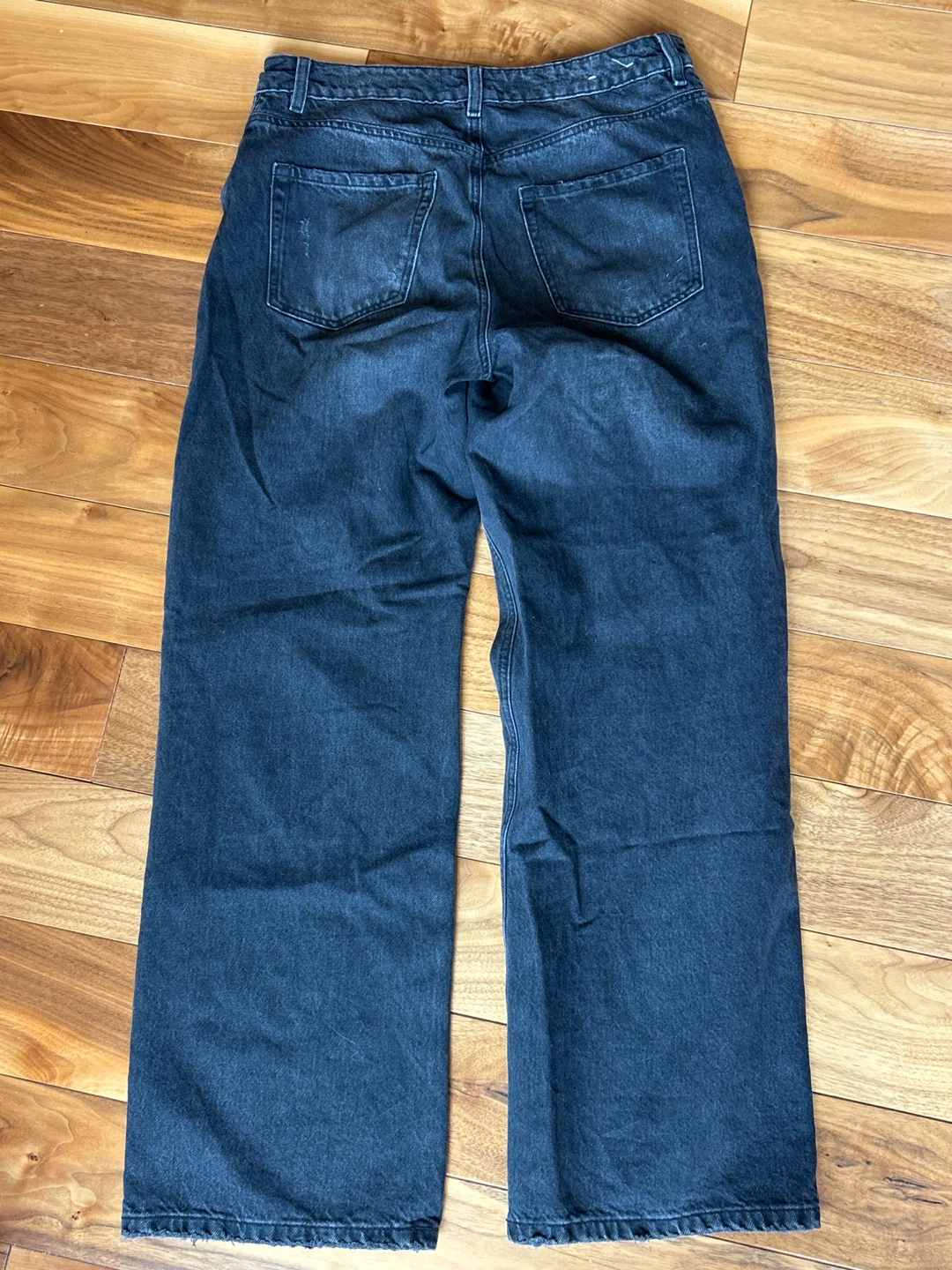Garage Denim Women's Black Wide Leg Jeans Size 3 - photo 3