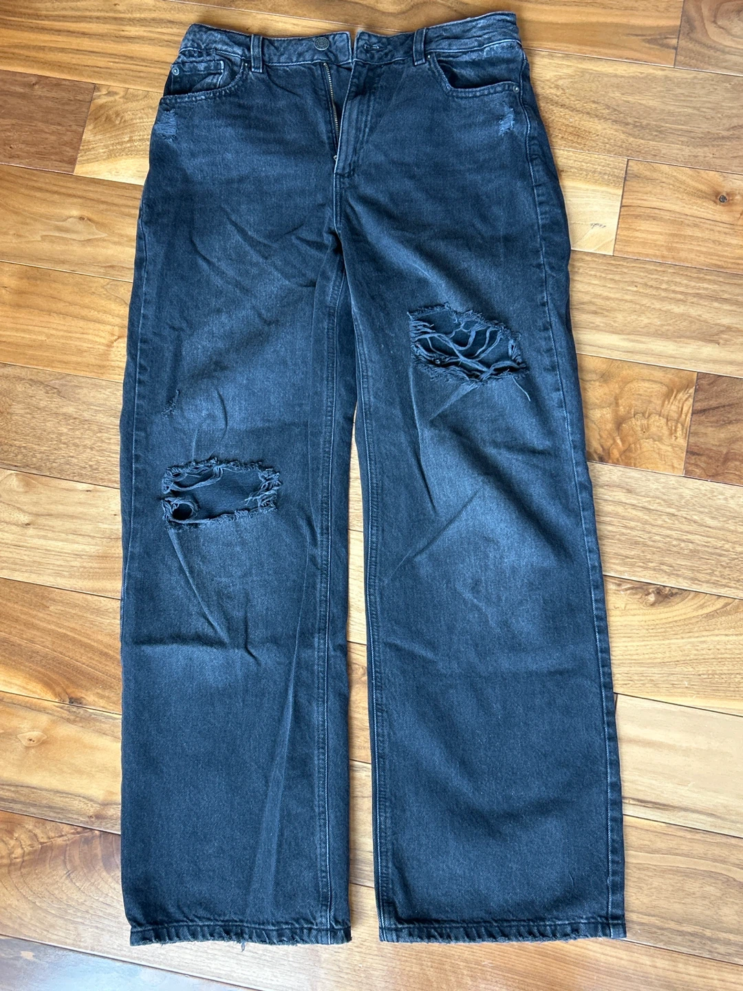 Garage Denim Women's Black Wide Leg Jeans Size 3