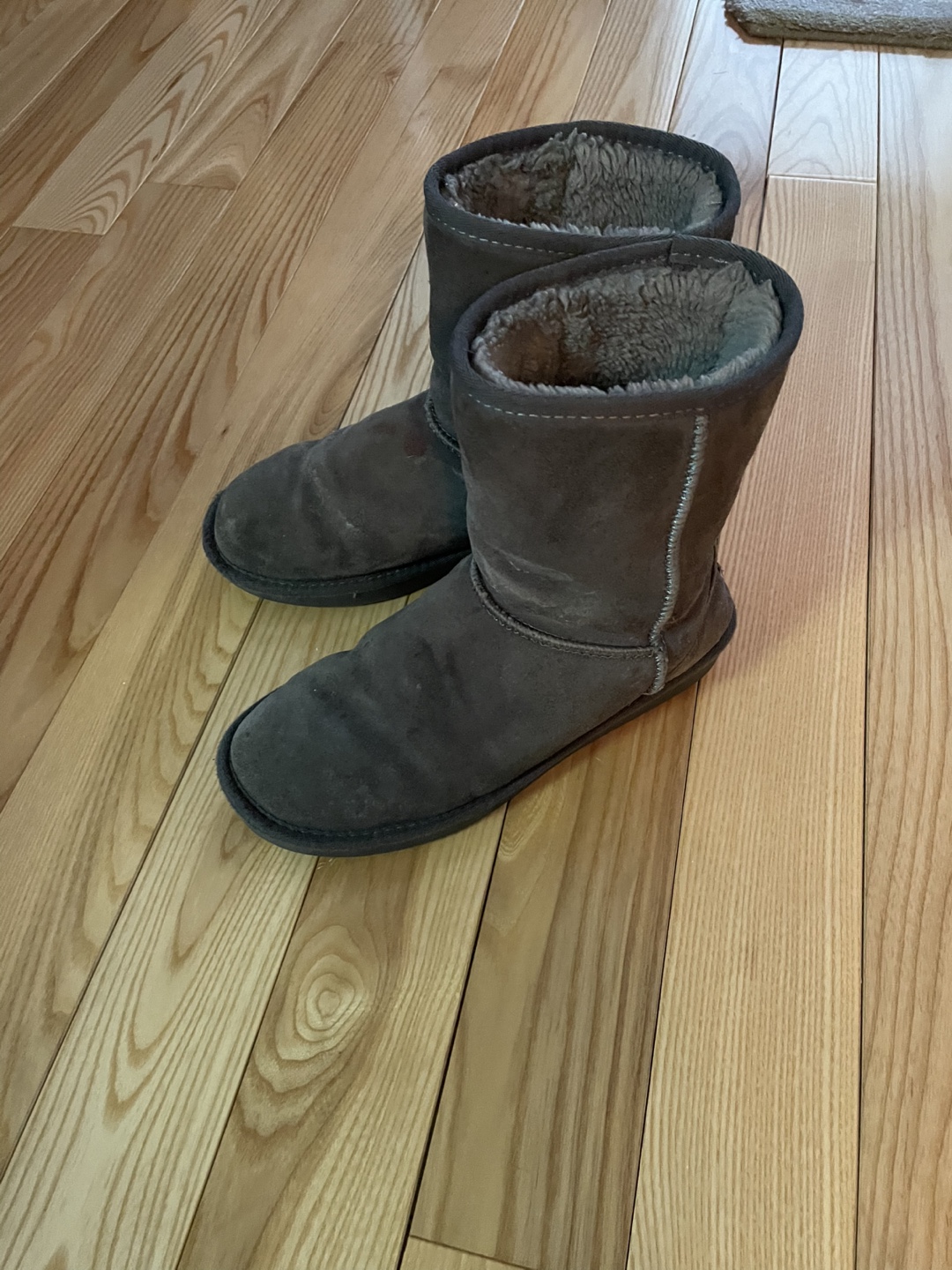 Weestep Gray Suede Winter Boots