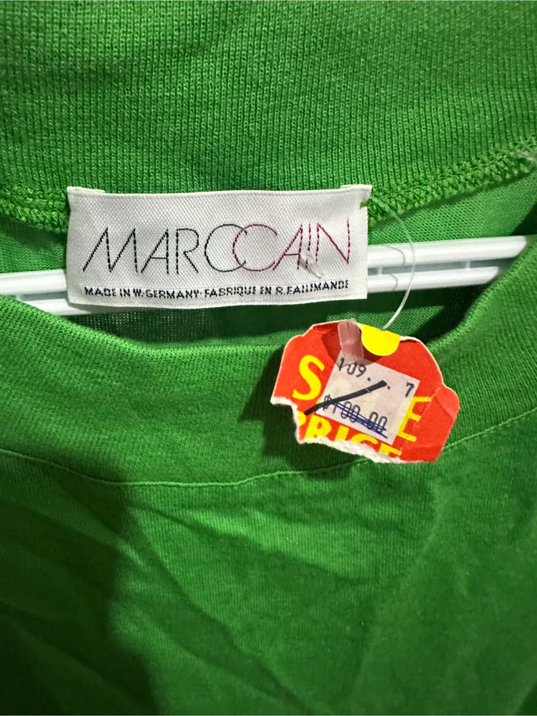 MARCCAIN Green T-Shirt Size S - photo 2