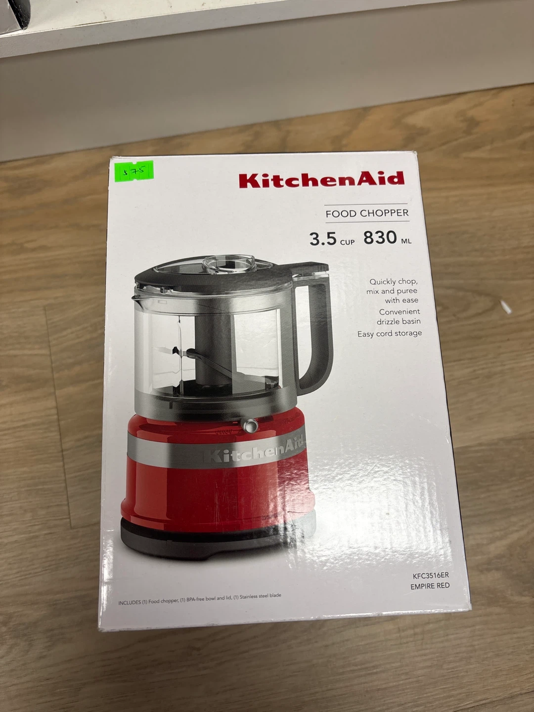 KitchenAid 3.5 Cup Food Chopper - Empire Red