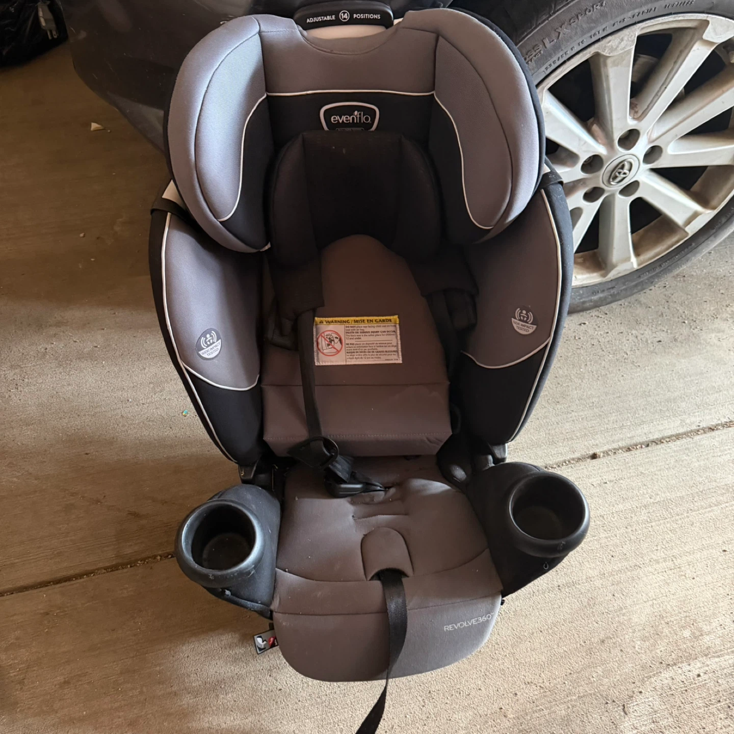 Evenflo Revolve360 All-in-One Car Seat - photo 2