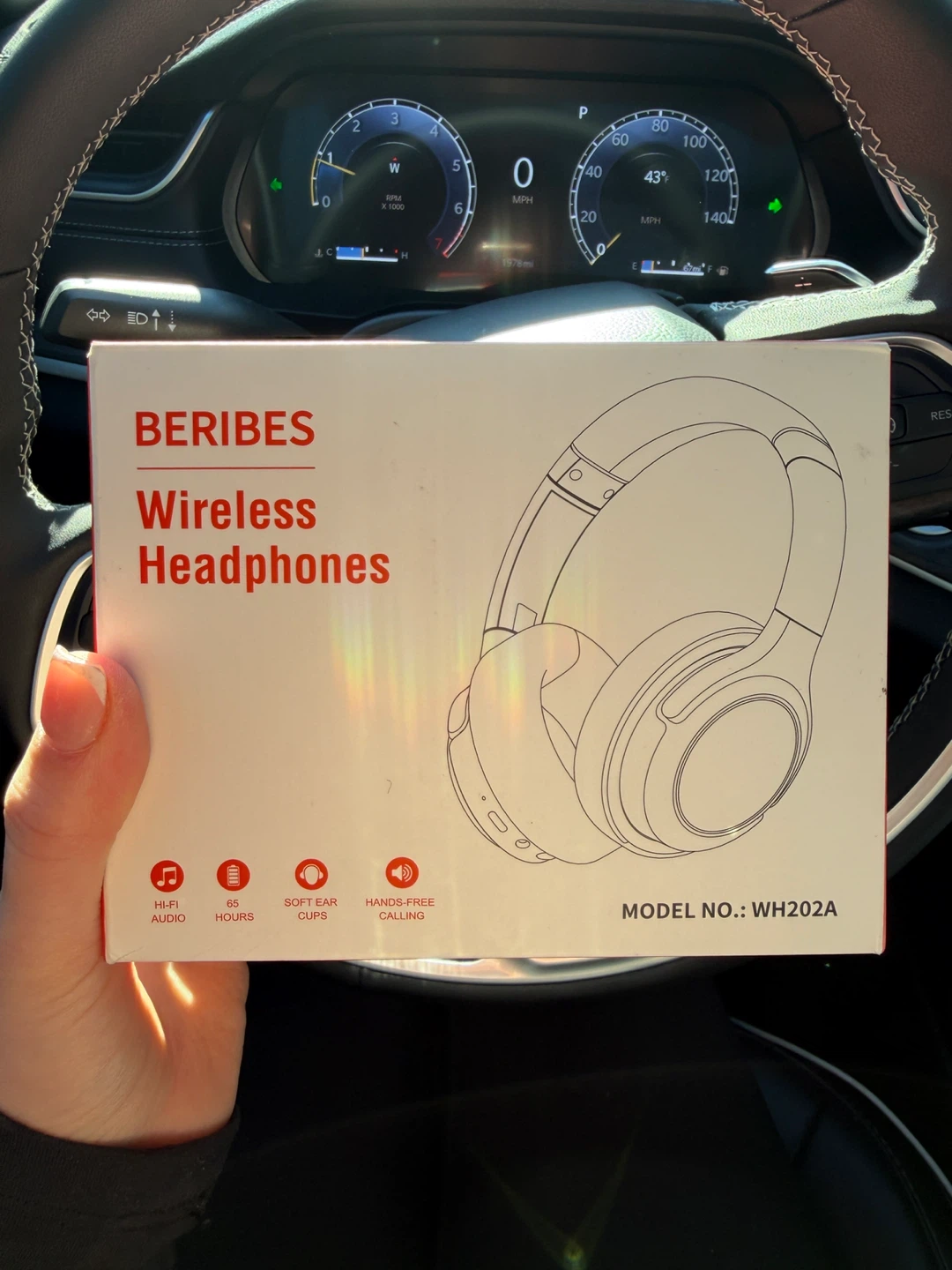 BERIBES Wireless Headphones WH202A