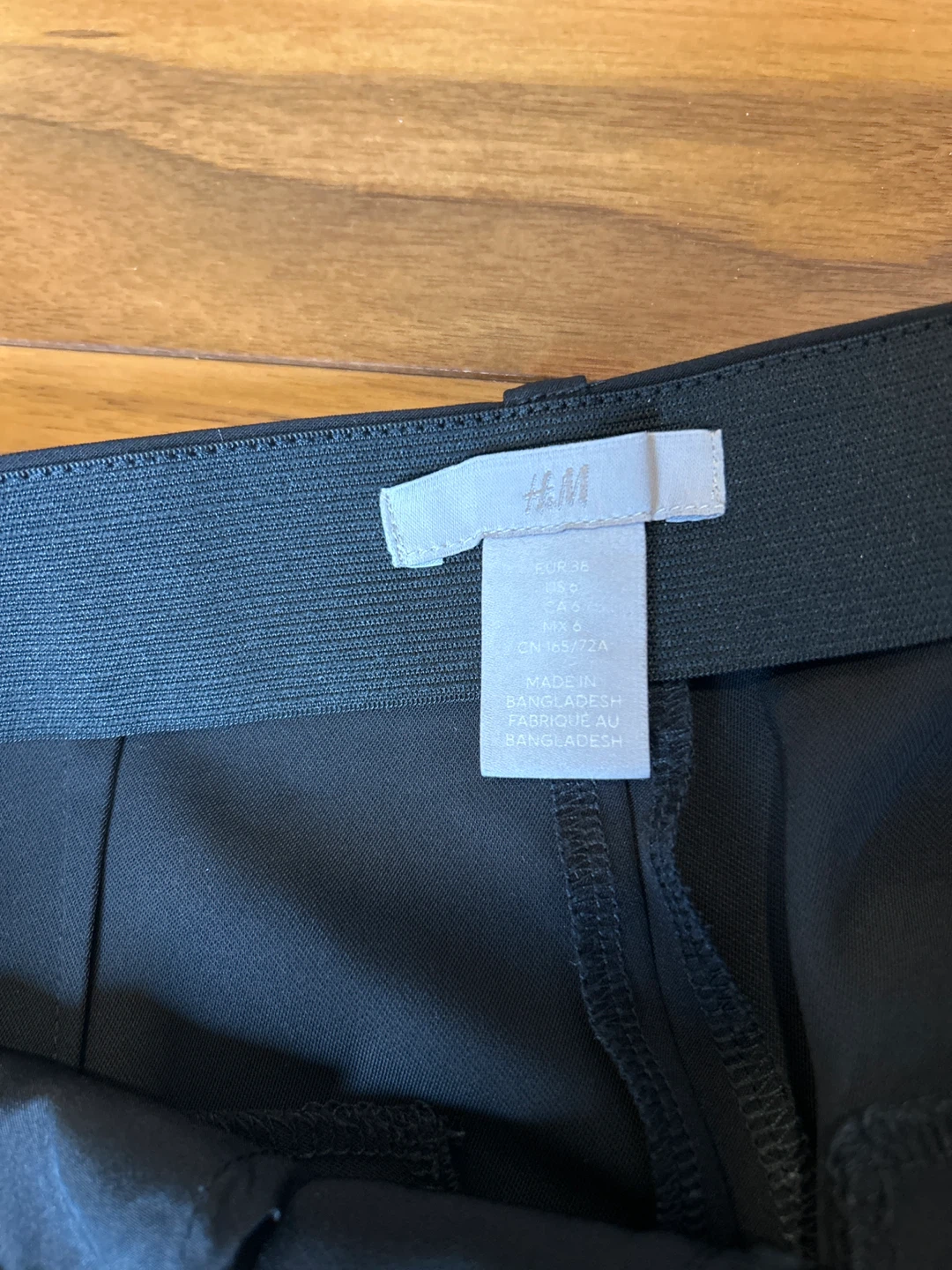 H&M Black Pleated Trousers - photo 2