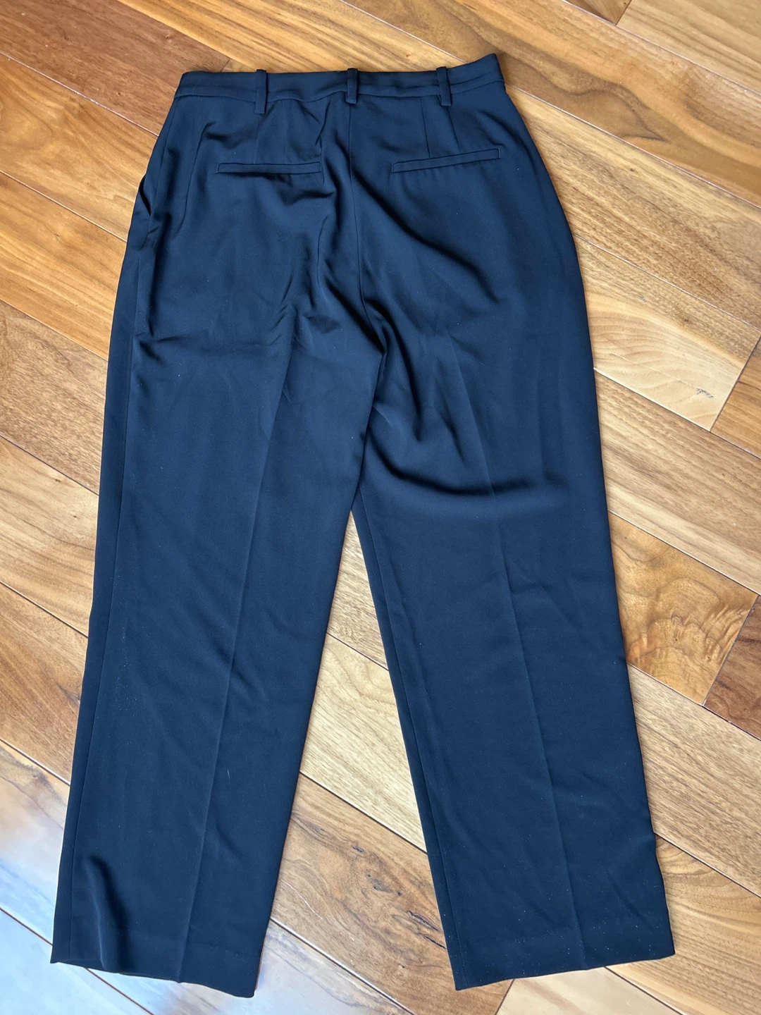 H&M Black Pleated Trousers - photo 3