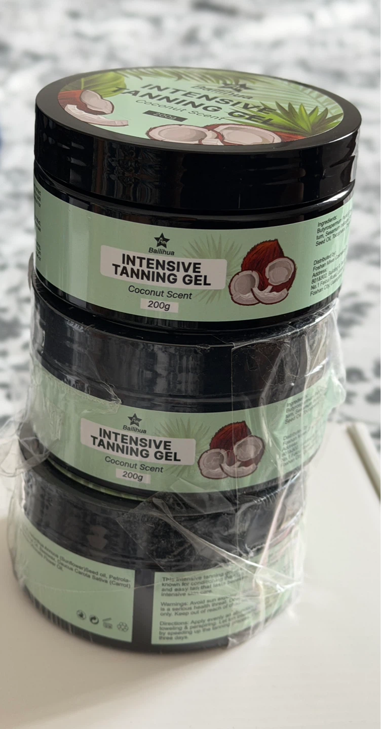 Bailihua Intensive Tanning Gel - Coconut Scent - photo 2