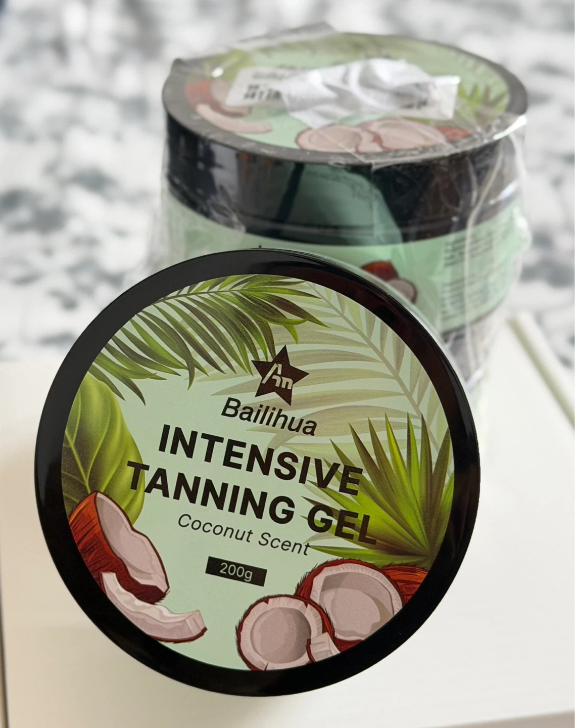 Bailihua Intensive Tanning Gel - Coconut Scent - photo 3