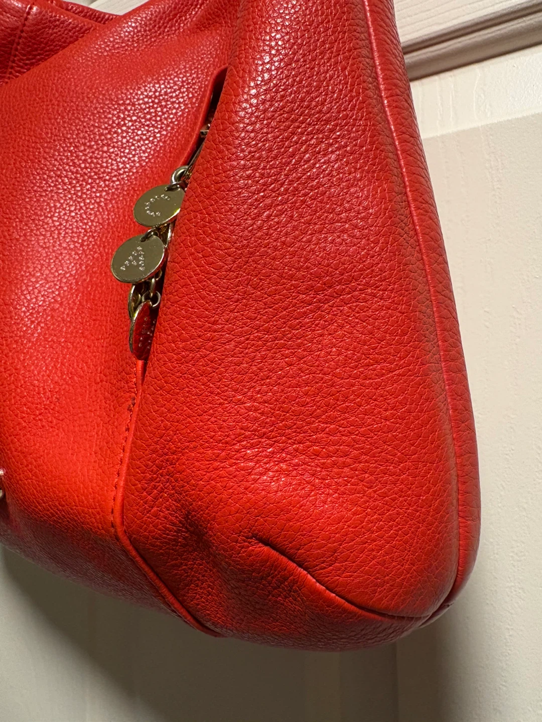 Coach Burnt Orange Leather Hobo Shoulder Bag - photo 2