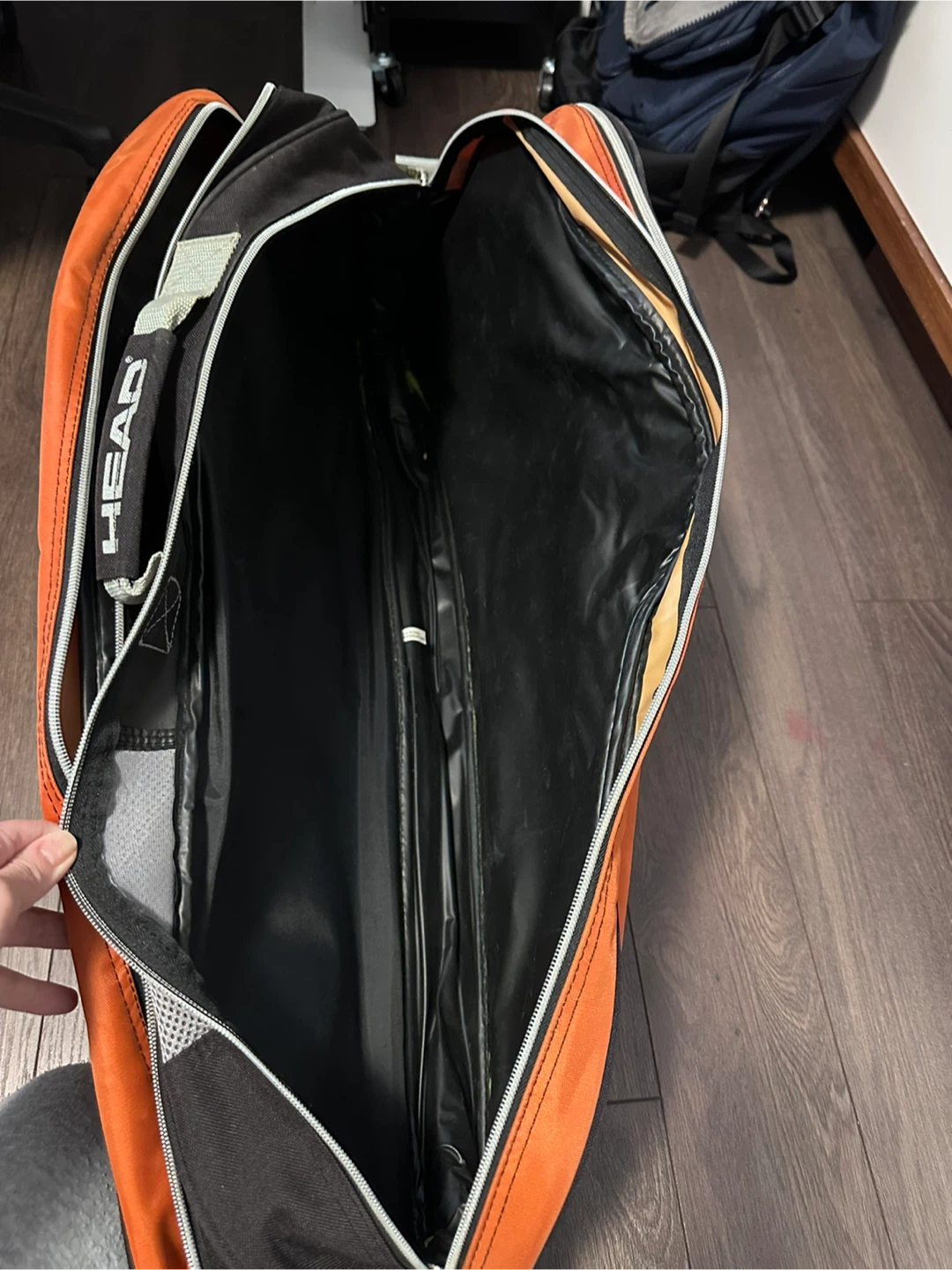HEAD Tennis Bag - Orange/Black - photo 3