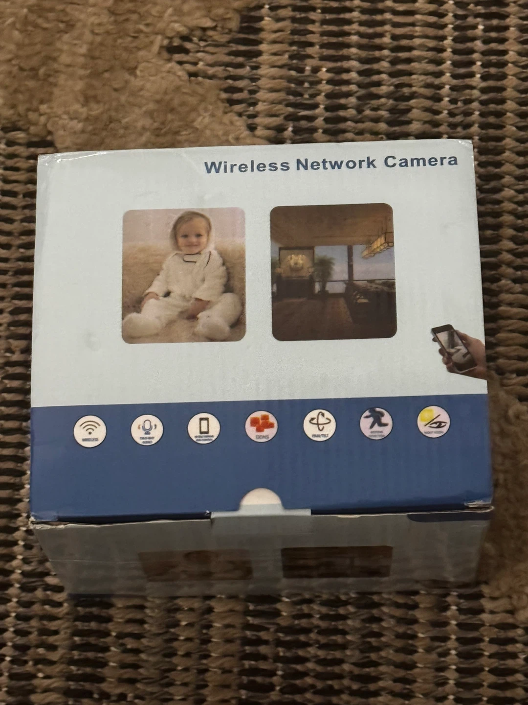 Set Of 4 Wireless Network Cameras Wi-Fi Home Monitoring System