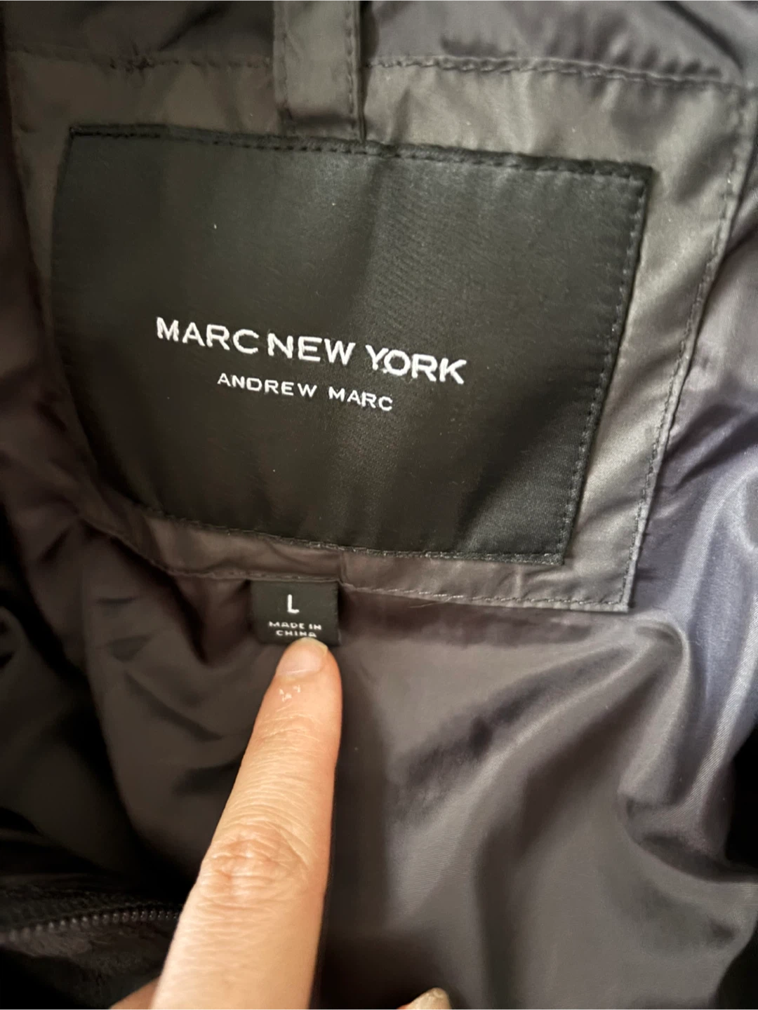 Marc New York Andrew Marc Puffer Jacket Size L - photo 2