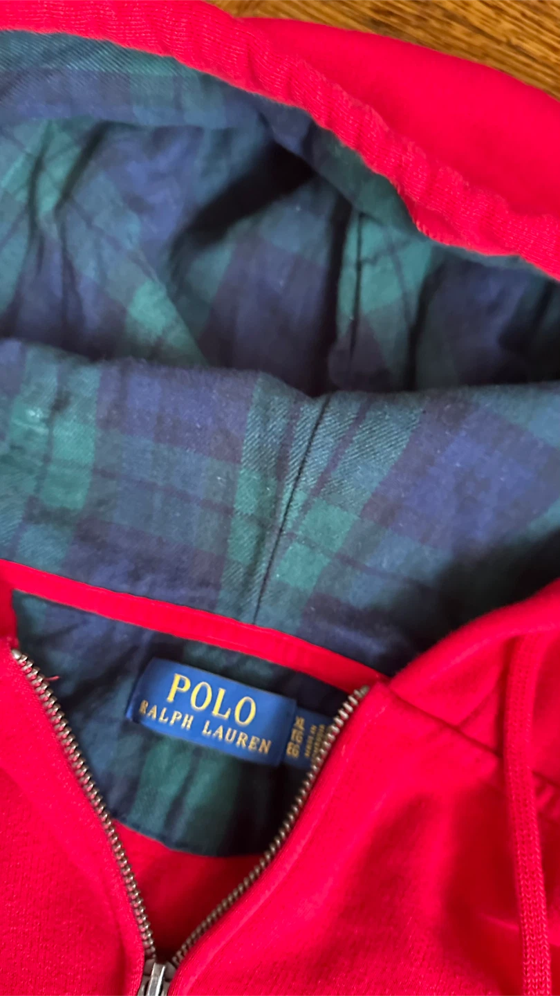 Polo Ralph Lauren Red Zip-Up Hoodie - photo 2