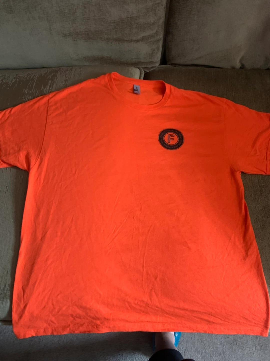 Orange Golf T-Shirt
