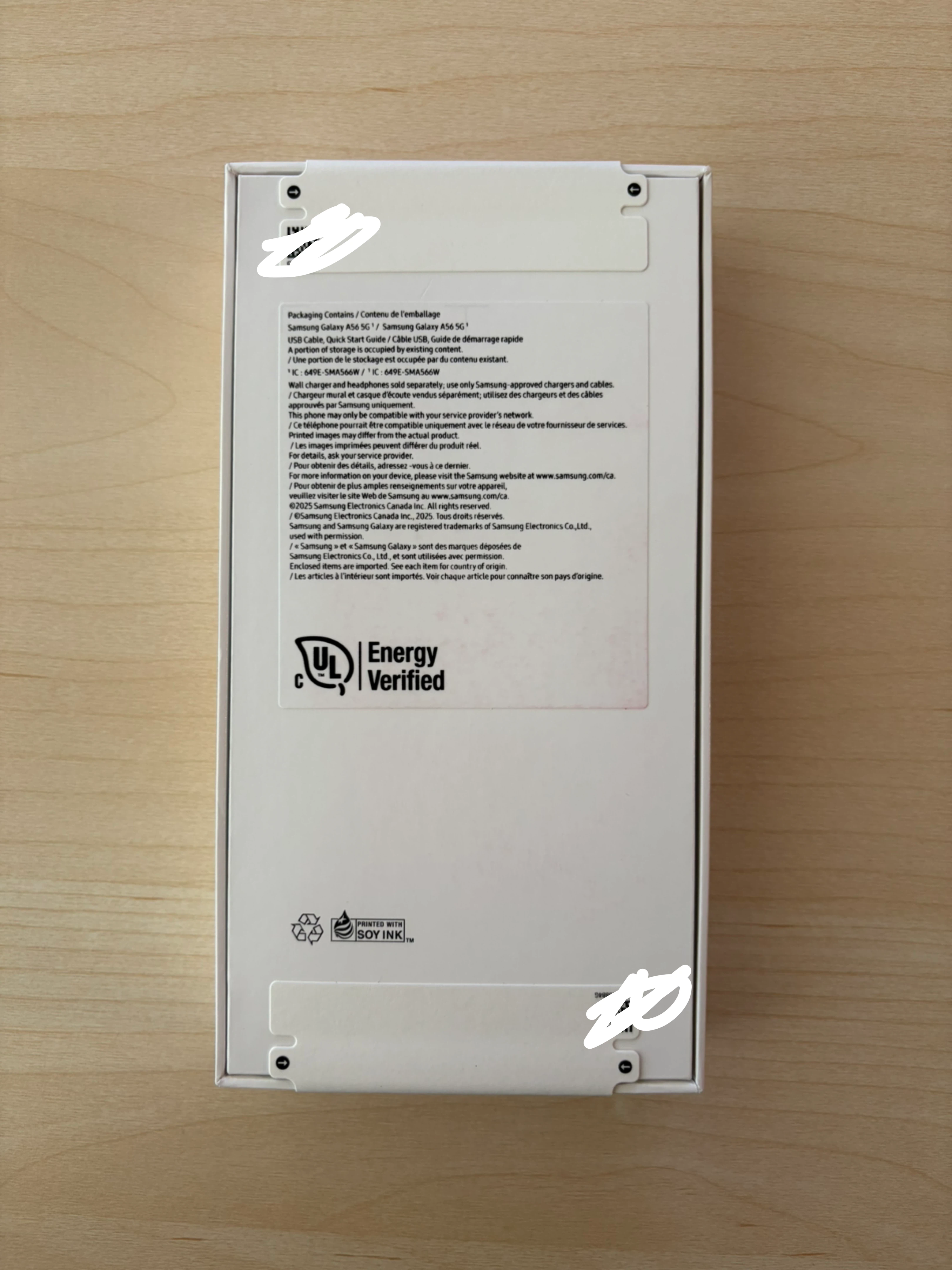 [Unopened] Samsung Galaxy A56 5G Smartphone - photo 2