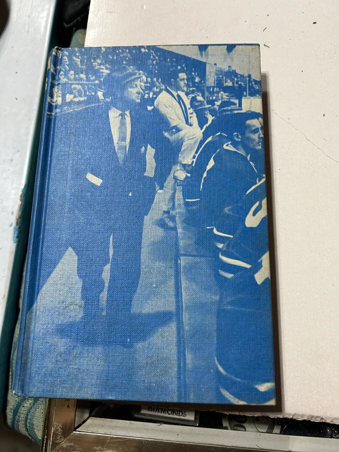 Hockey Is A Battle Book by Imlach and Young