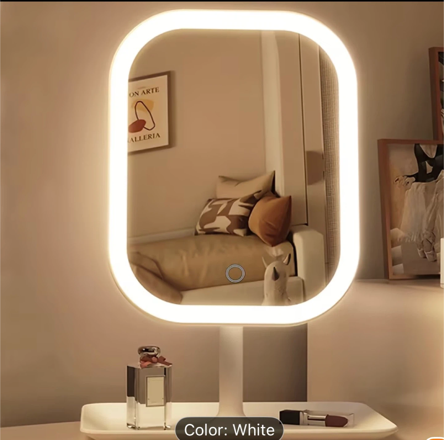 White LED Makeup Mirror
