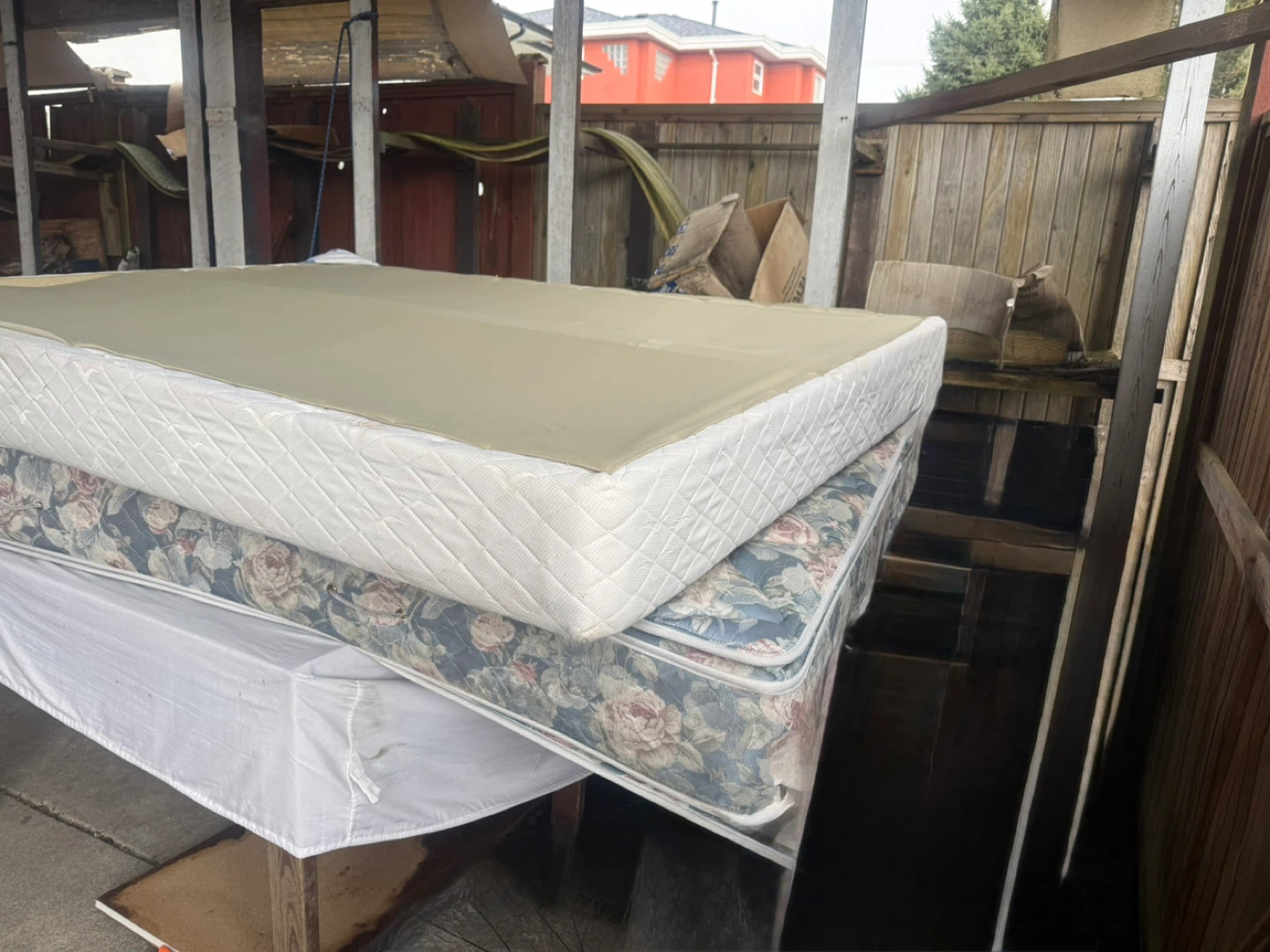 Used Mattress and Box Spring Set - photo 3