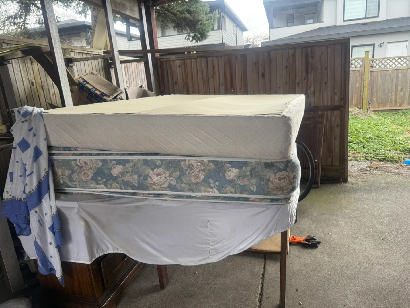 Used Mattress and Box Spring Set