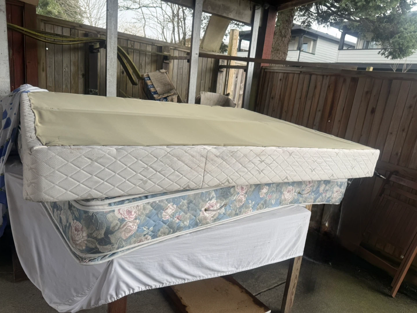 Used Mattress and Box Spring Set - photo 4