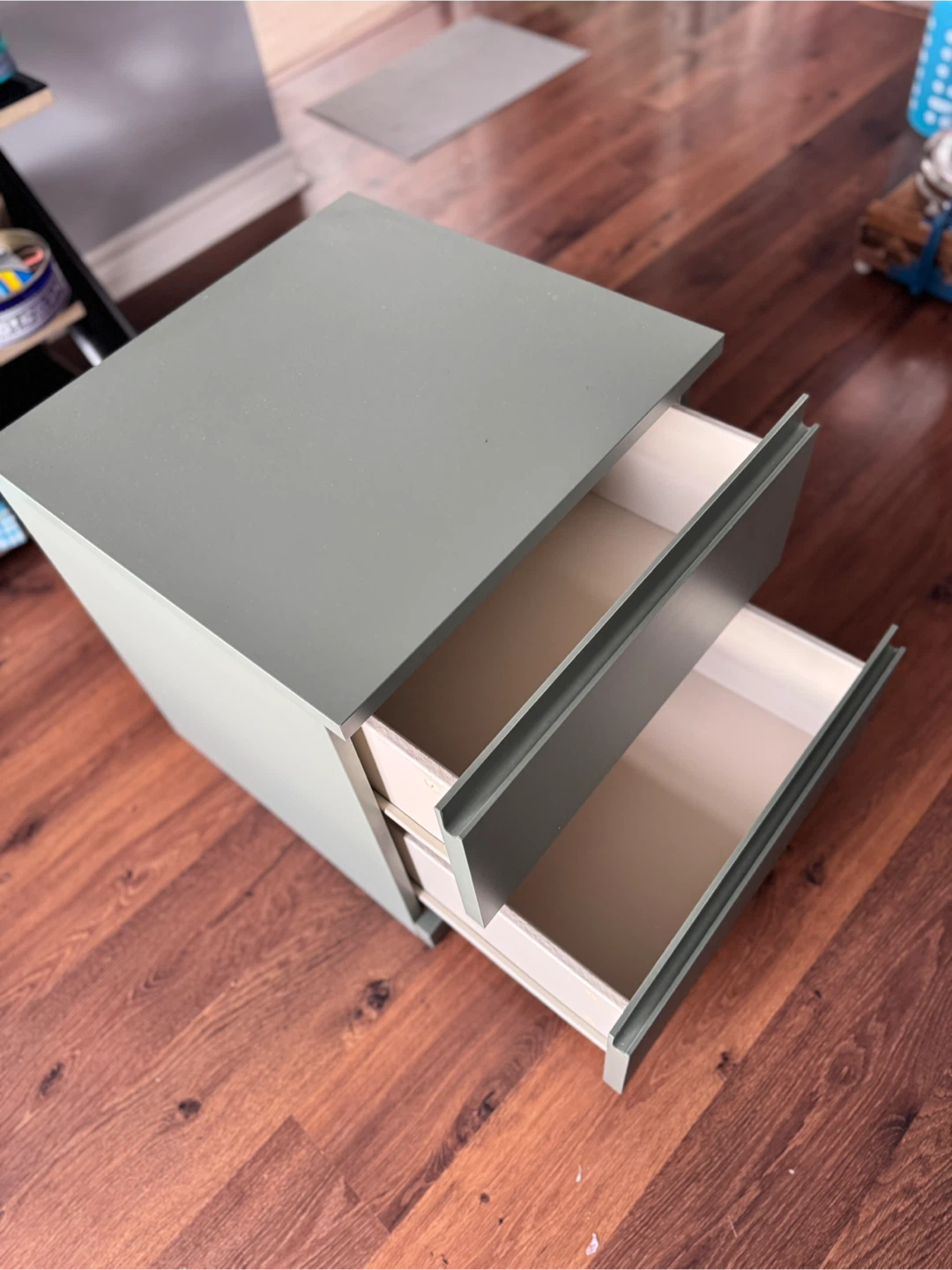 Grey 3-Drawer Cabinet - photo 3