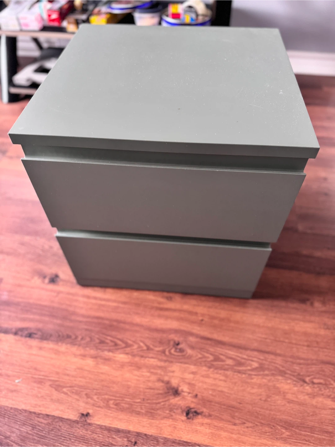 Grey 3-Drawer Cabinet