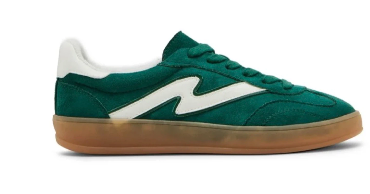 Madden Girl Women's Green Suede Lace-Up Sneakers - photo 3