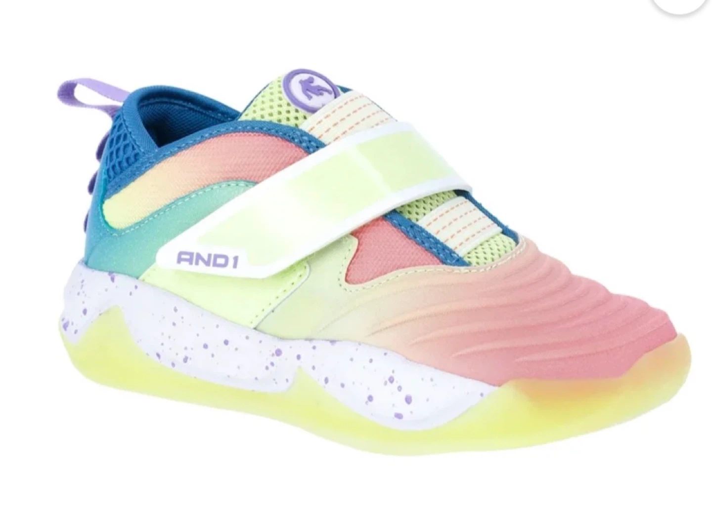 AND1 Kids Rainbow Tie-Dye Athletic Shoes