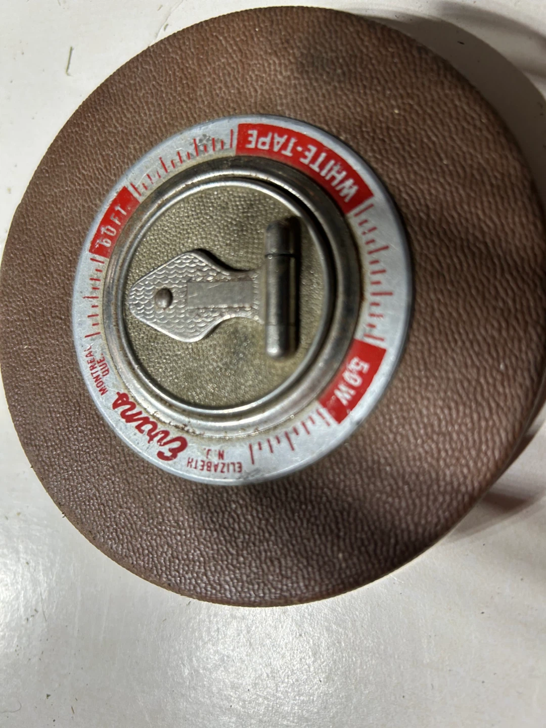 Evans White-Tape Measuring Tape