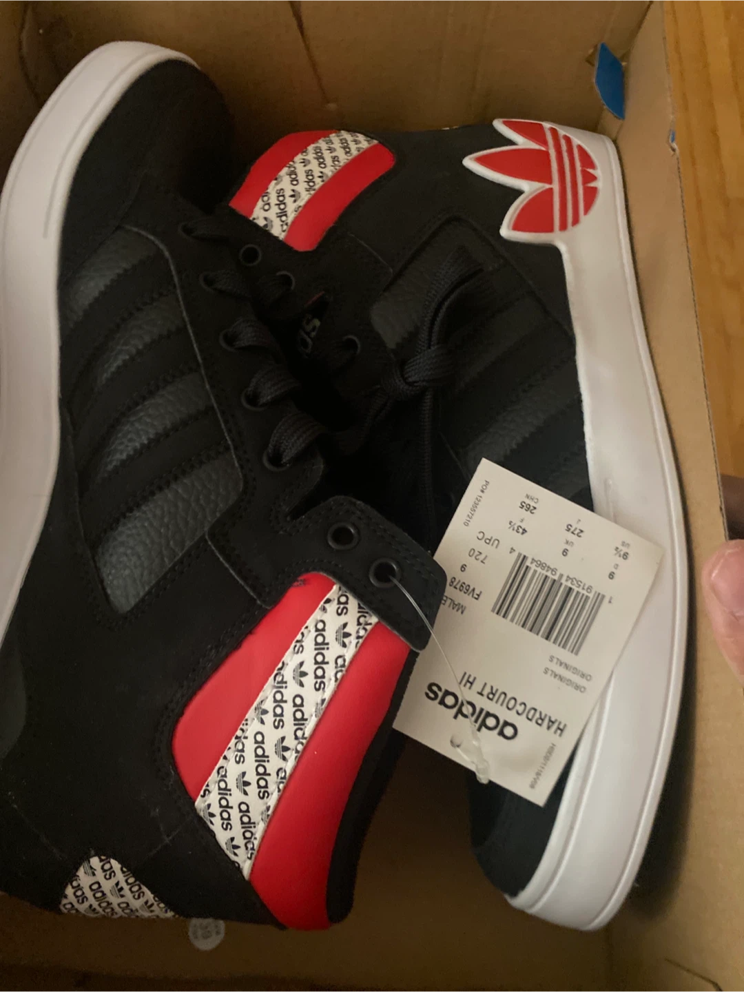 Adidas Hardcourt Hi Men's Shoes