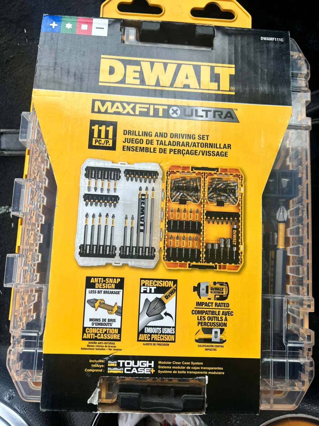 DEWALT MAXFIT 111-Piece Drilling and Driving Bit Set