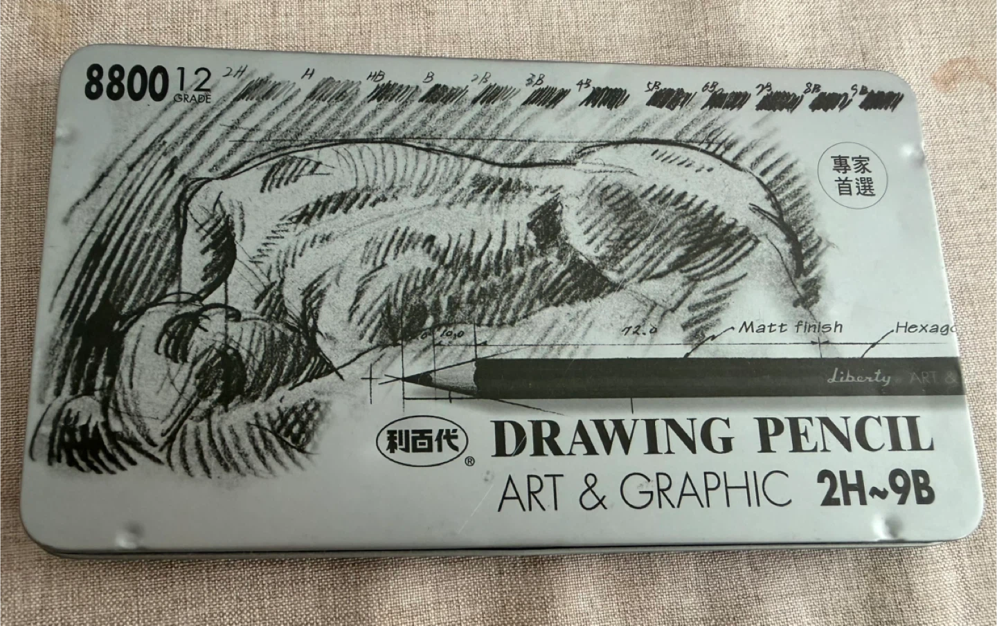 Liberty Art & Graphic Drawing Pencils 2H~9B