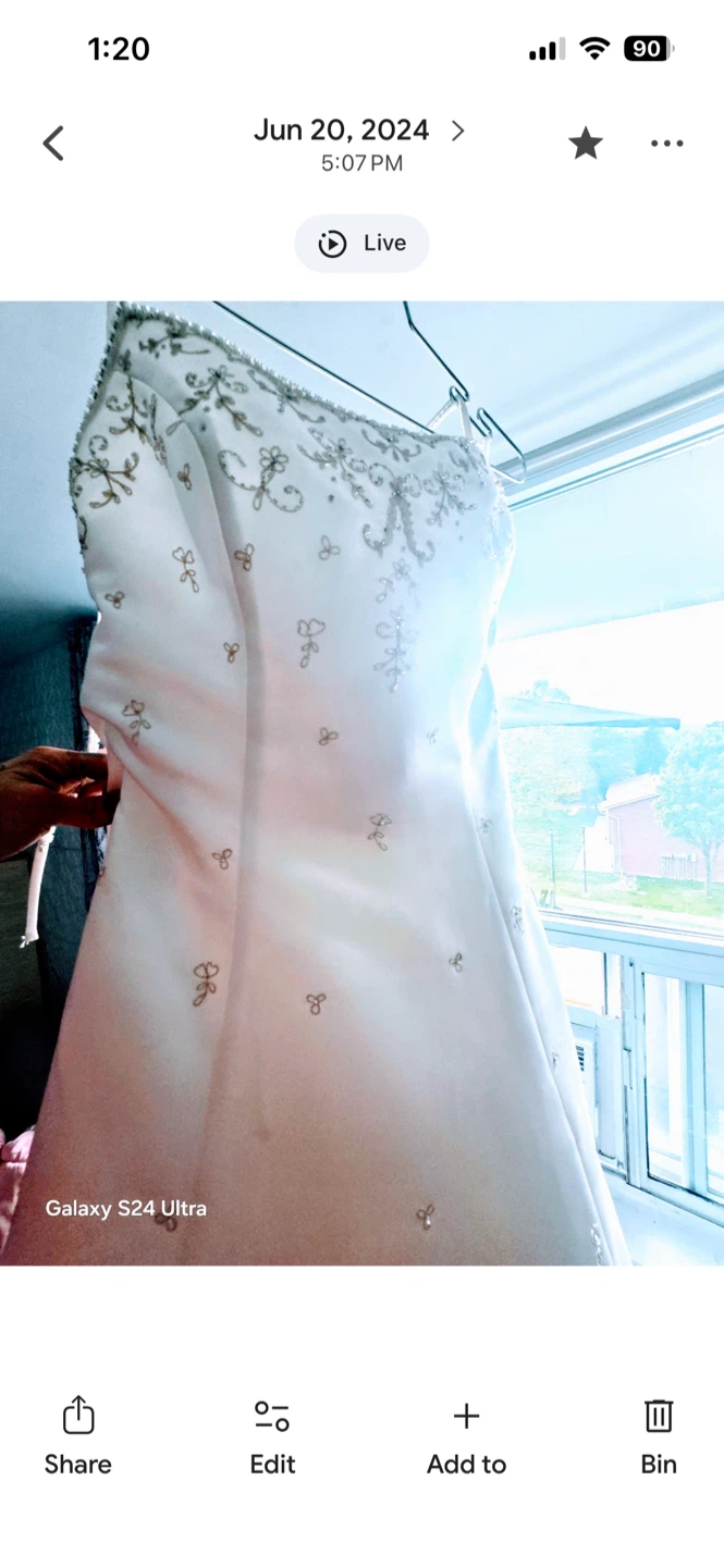 House of st Patrick wedding dress