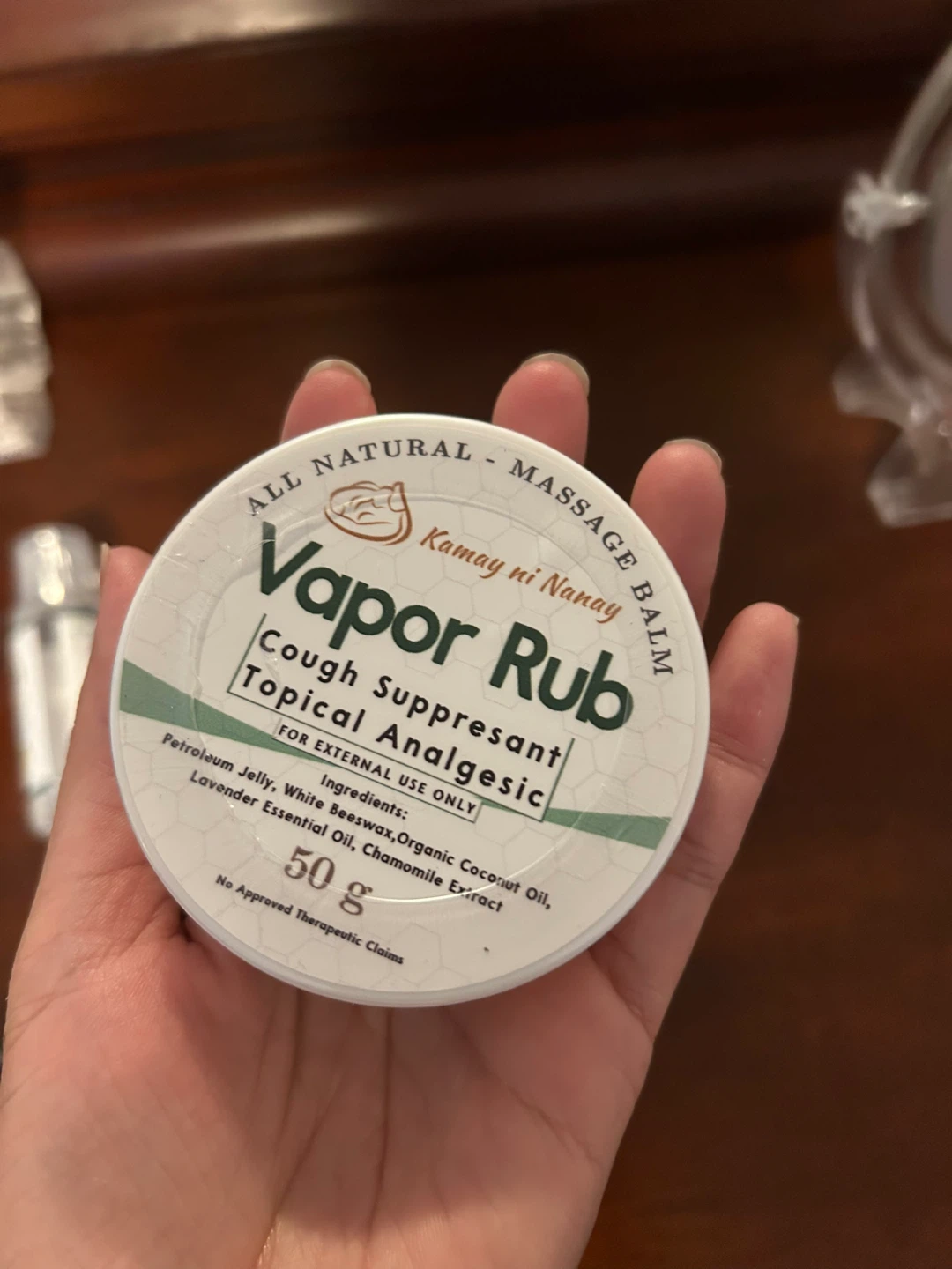 Kamay ni Nanay All Natural Vapor Rub - photo 3