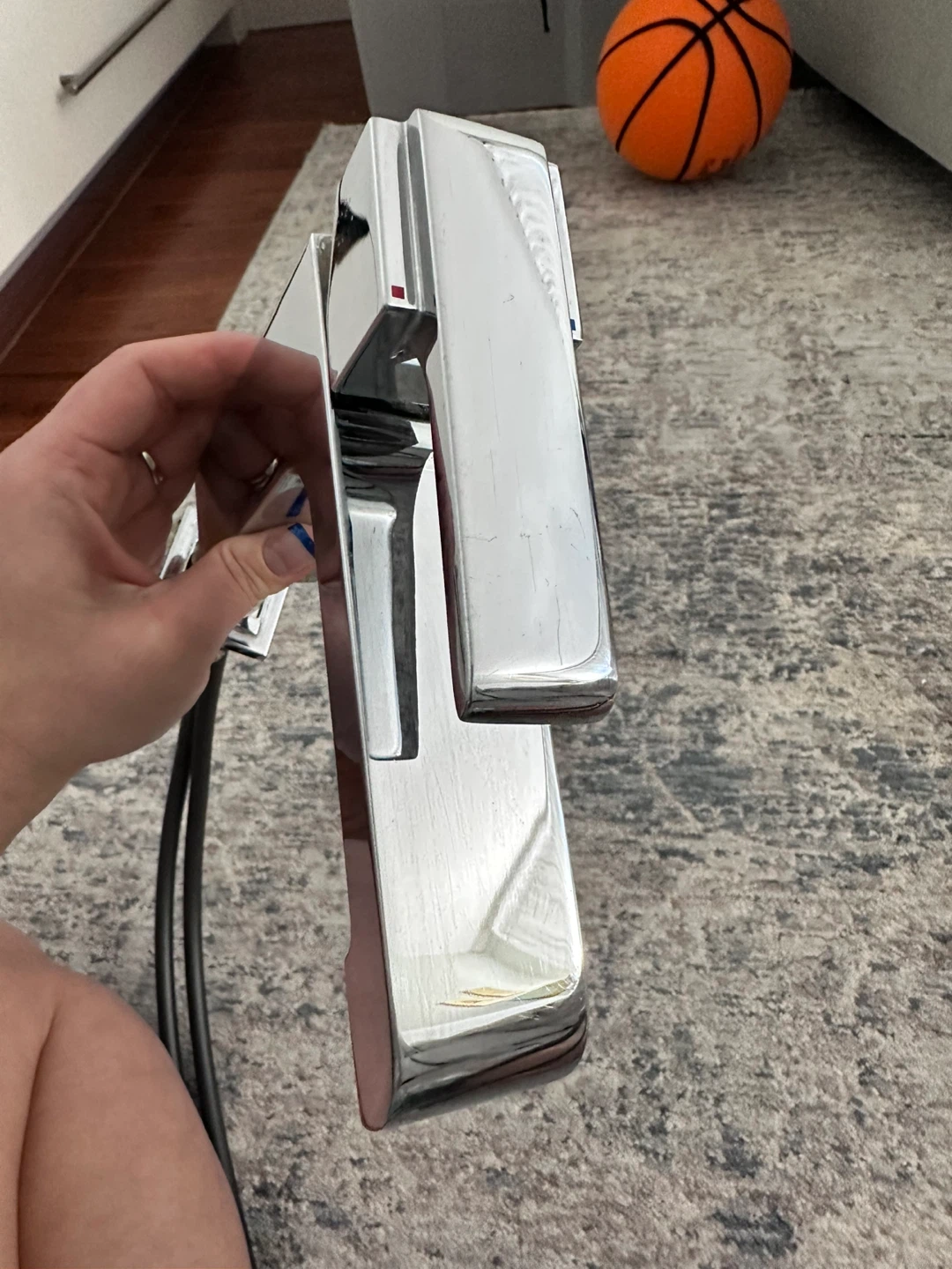 Delta Chrome Waterfall Faucet with Hoses