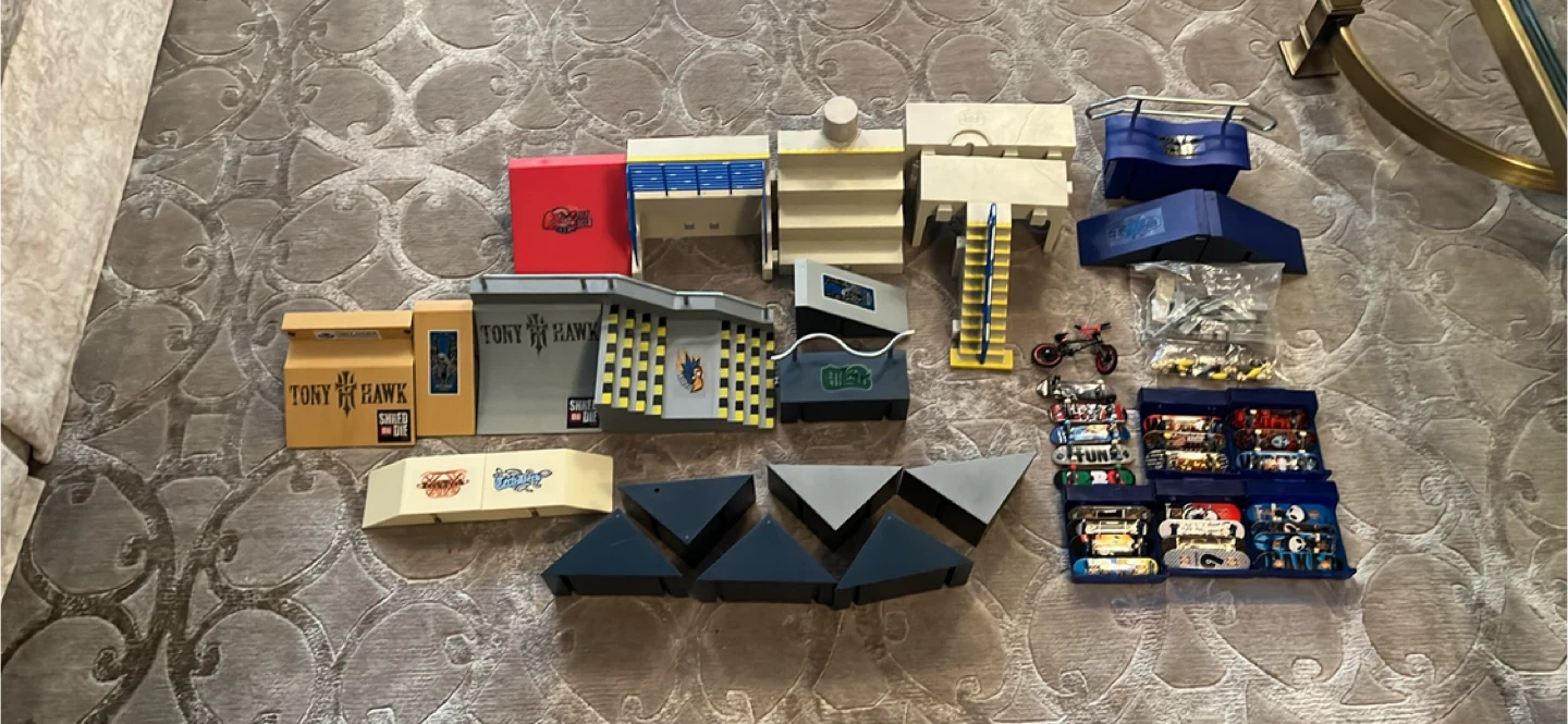 Large Original Tech Deck Skatepark Set