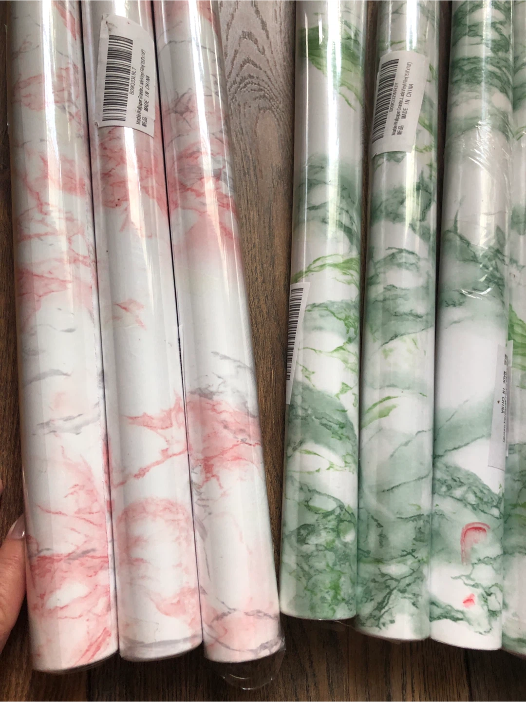 SALE, Glossy wallpaper rolls