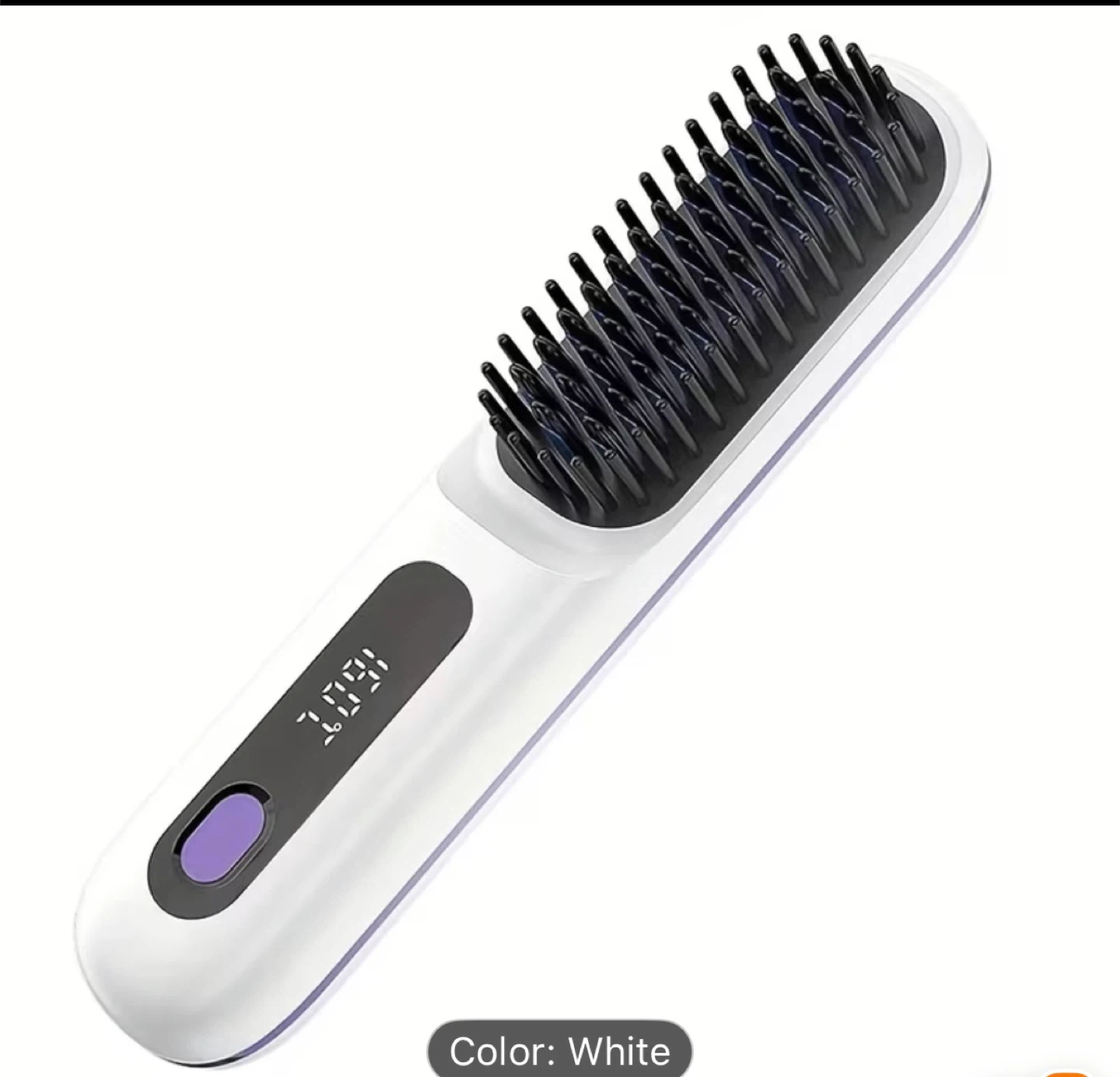 USB Rechargeable Hair Straightener Comb