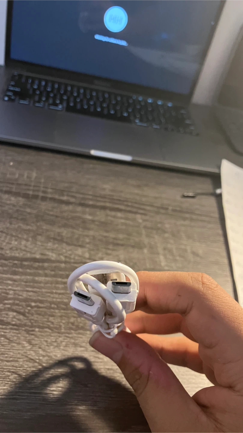 Dual USB-A to Micro USB Cable - photo 2