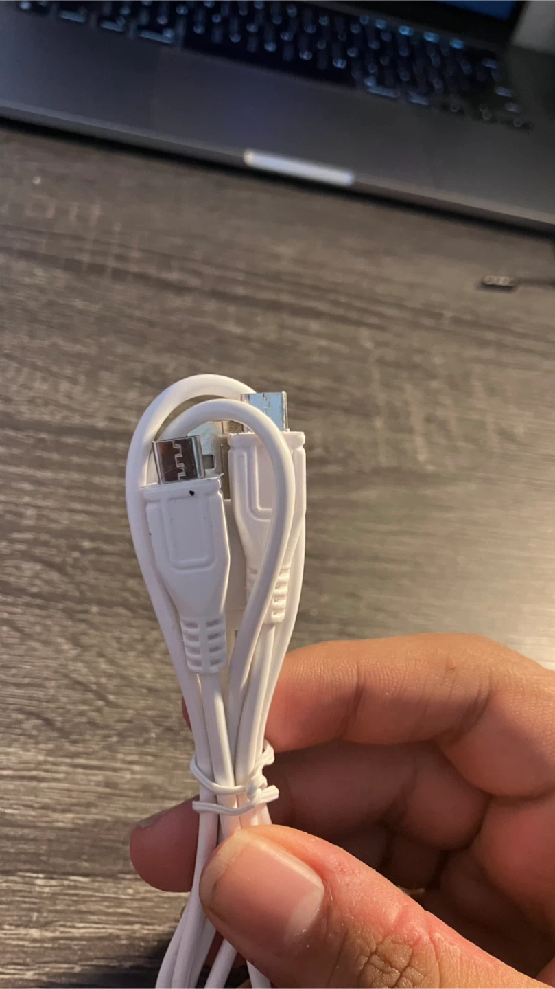 Dual USB-A to Micro USB Cable