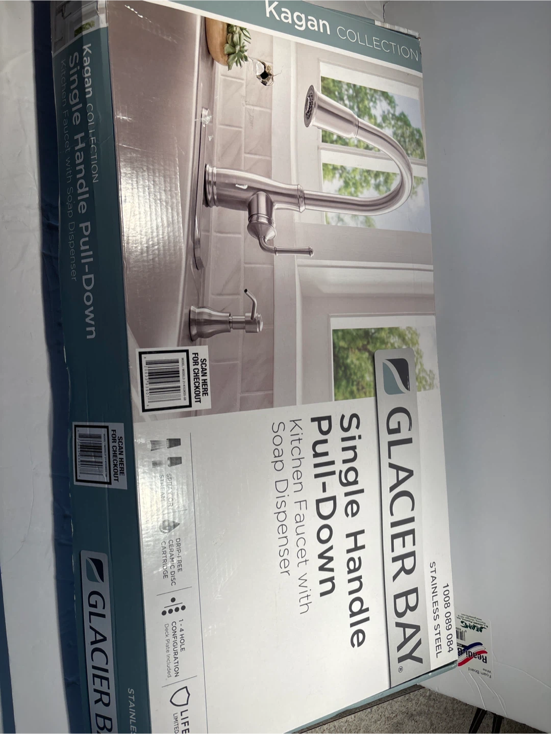 Glacier bay  Pull-Down Kitchen Faucet with Soap Dispenser
