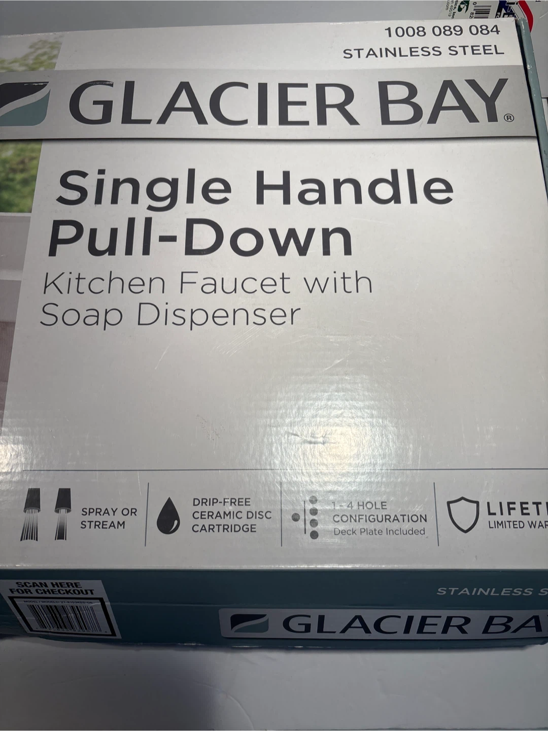 Glacier bay  Pull-Down Kitchen Faucet with Soap Dispenser - photo 2