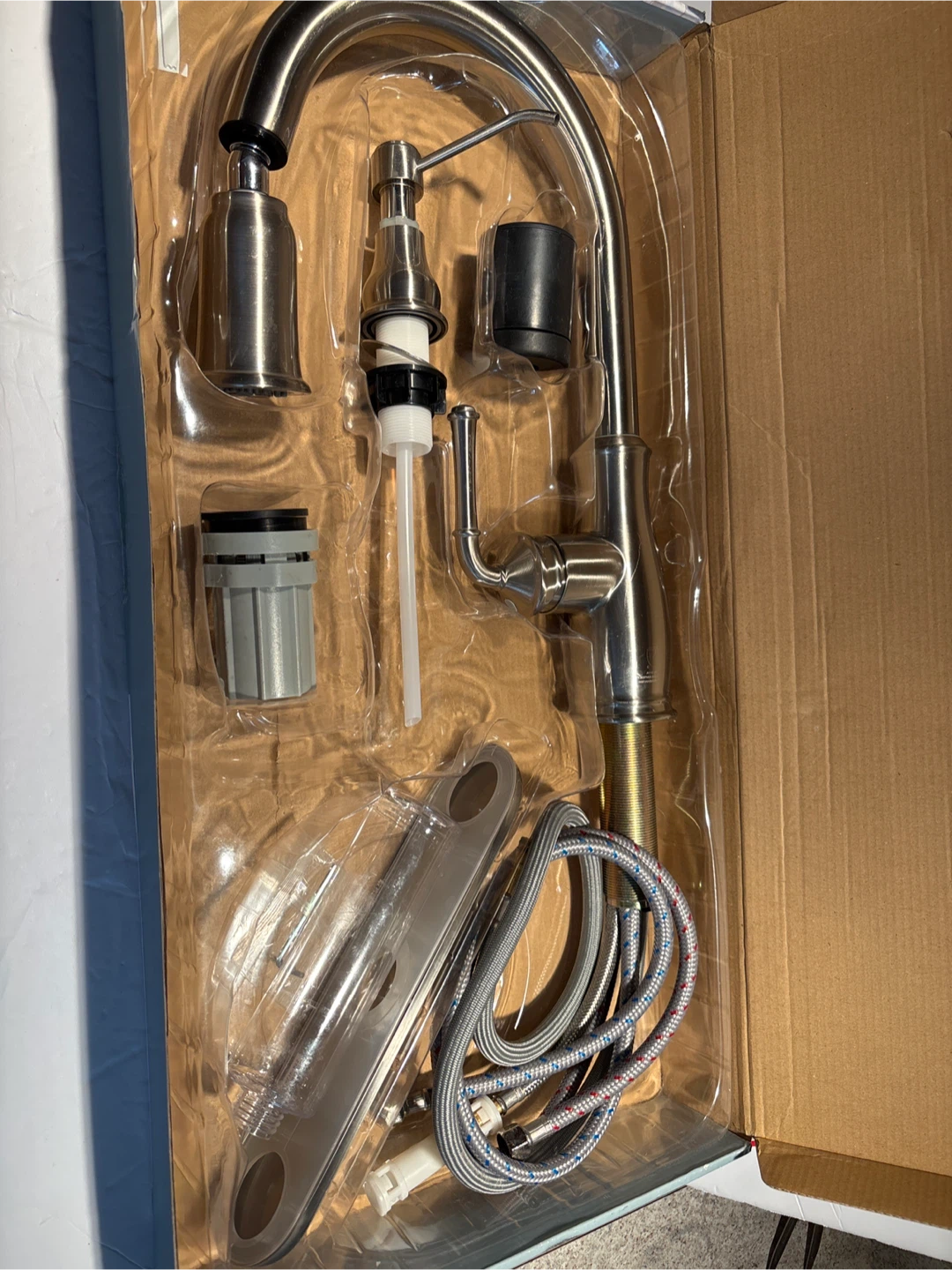 Glacier bay  Pull-Down Kitchen Faucet with Soap Dispenser - photo 3