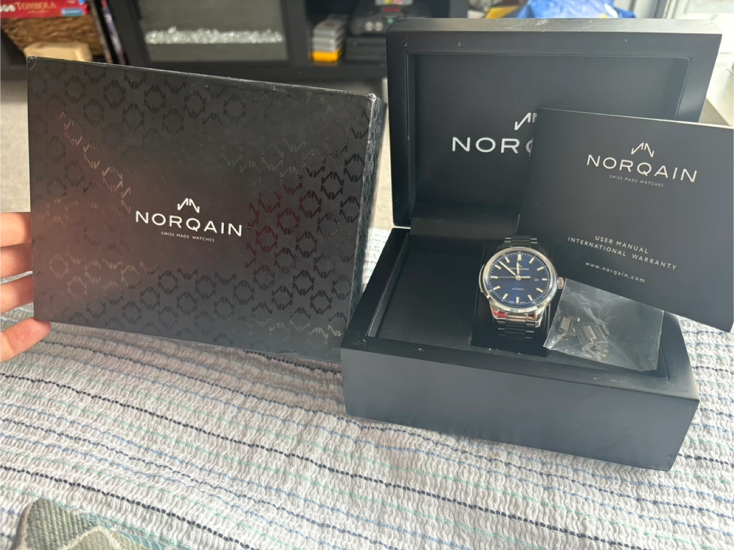 NORQAIN Automatic Stainless Steel Men's Watch - photo 2