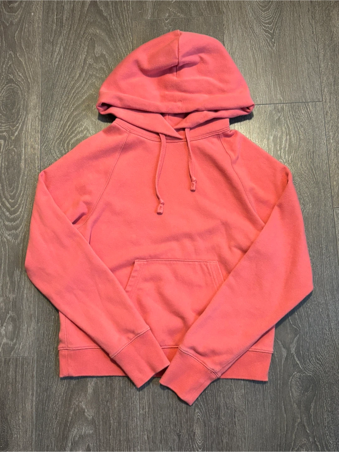 uniqlo salmon pink women’s hoodie