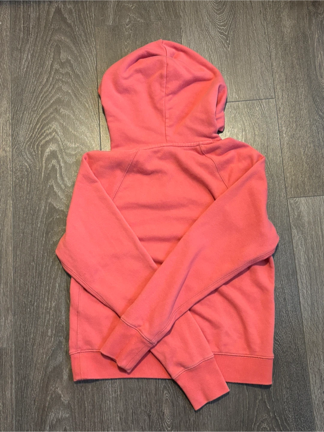 uniqlo salmon pink women’s hoodie - photo 2