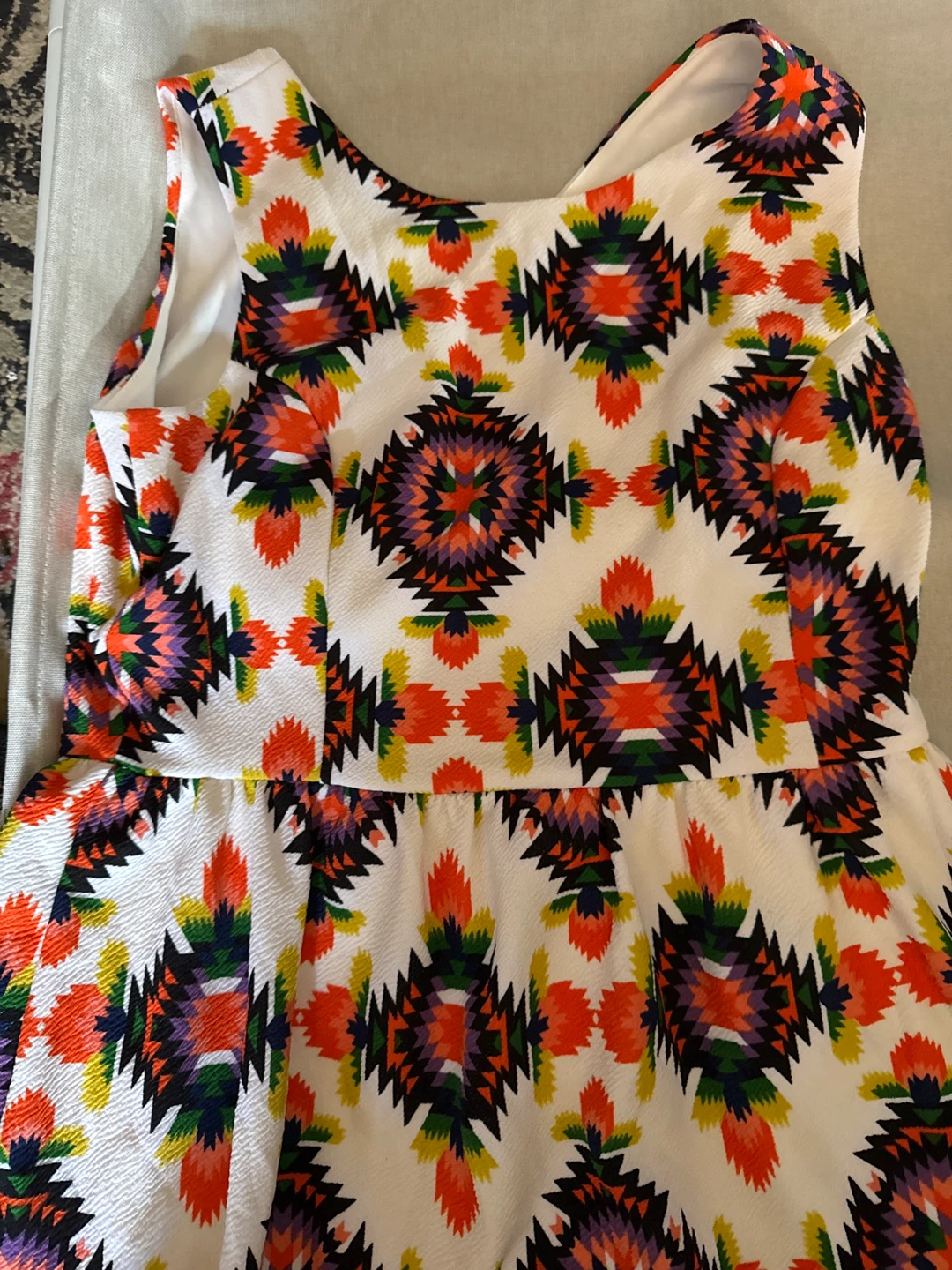 Women's Geometric Print Dress medium mini dress - photo 4